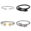 Bracciale Geometrico in Acciaio Inossidabile per Uomo Donna Gioielli alla Moda Regalo per Viaggio