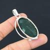 Womens day Sale 925 Silver Oval Bloodstone Stone Wife Birthday Pendant Jewelry