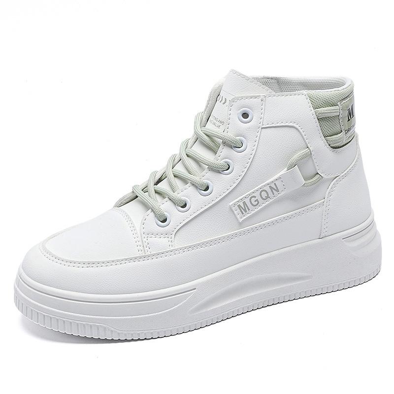 Little white shoes women's 2025 autumn women's shoes high-top sports board shoes Korean version versatile platform student casual shoes K6620