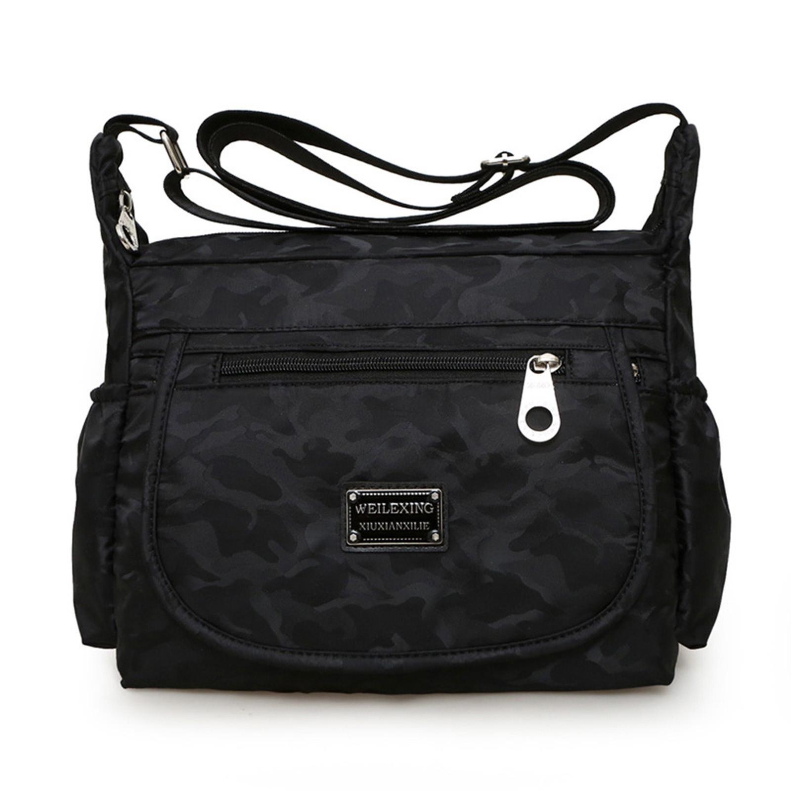 

Sagit женская модная нейлоновая сумка-мессенджер на одно плечо водонепроницаемая сумка через плечо One Size горячий розовый