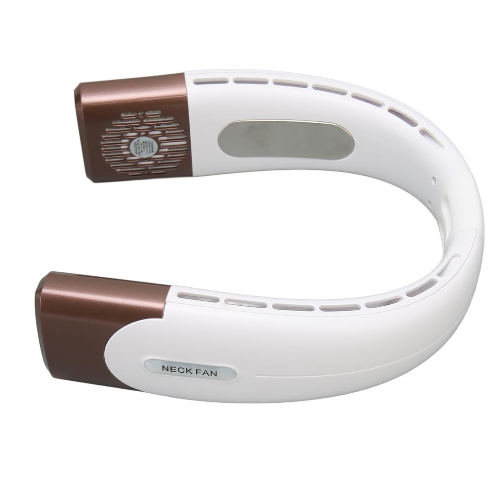 Neck Fan Portable USB Rechargble Strong Wind Wrable Hands Bladeless Cooler for Travel Outdoor