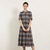 Belted Check Dress B5f7o607