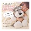 Schnauzer Goods Plush Toy Large Body Pillow Dog Animal Cute Fluffy (35cm)