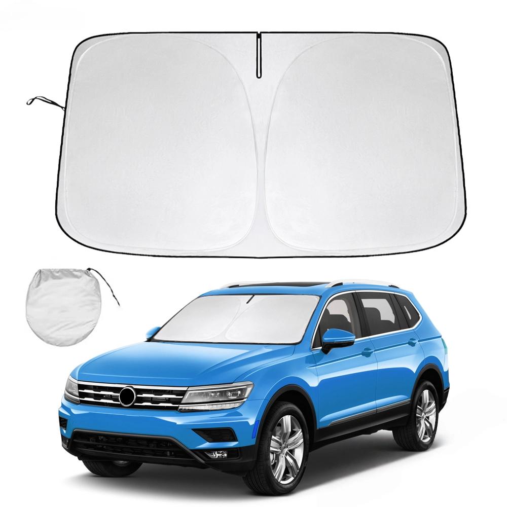 Windshield Sun Shade for Volkswagen VW Tiguan 2018 - Window Shade Foldable Sun Visor Protector Blocks UV Rays