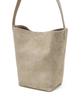 Athe Vanessabruno [Panier] Beige Suede Panier Bucket Bag L Aaba5F202I3