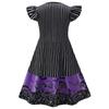 Halloween Night Horror Jack Costume Cosplay Big Boy Feifei Sleeve Dress + Bag