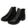 Large size Martin boots autumn and winter new European and American thick heel short boots