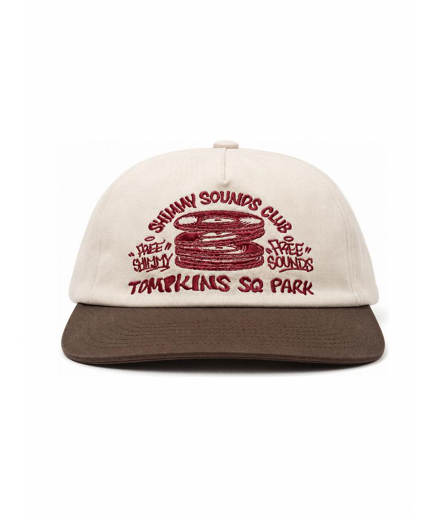 Swimisaunjeukeulleob Square Park 5P Cap [Ivory/Brown]