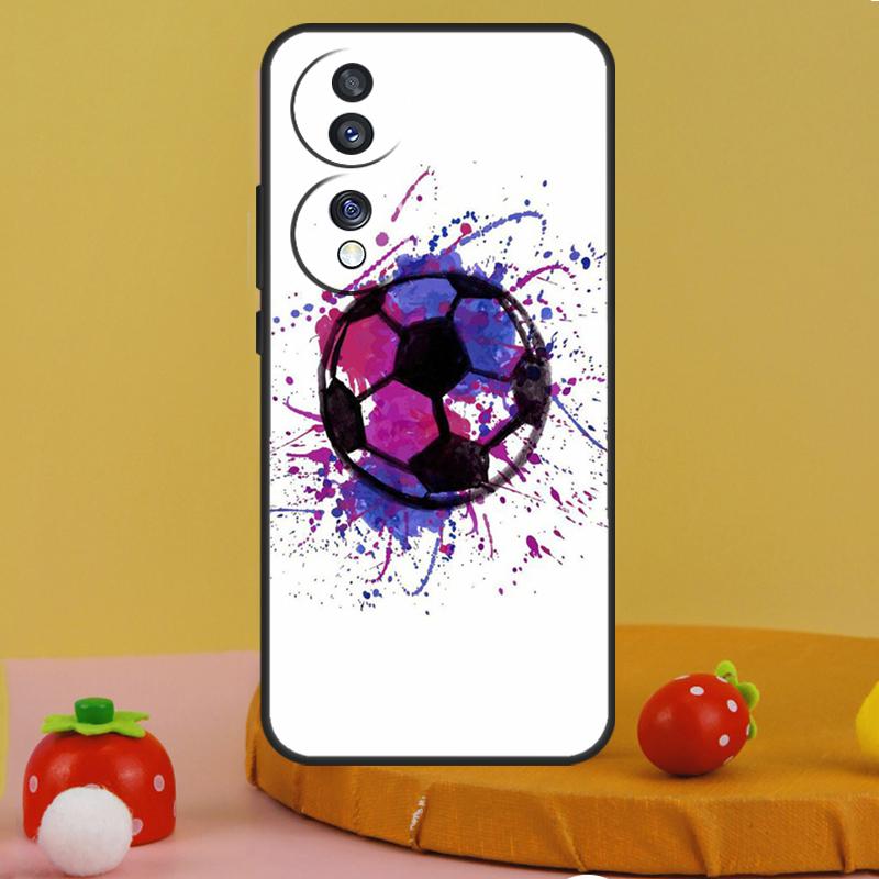 Football Soccer Case For Honor 200 Pro X9a X9c X8a X7a X6a X7 X8 X9 X8b X9b 50 70 90 Magic 5 6 Lite Cover