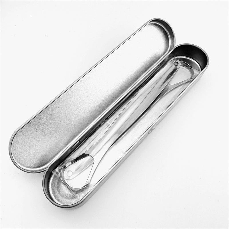 Stainless Steel Tongue Cleaner and Scraper Tool
