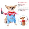 Halloween Cat Dog Costume Funny Cute Cosplay Clothes For Small Big Dogs Cats Pug Labrador  Outfits With Knife Festive Dress Up