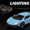 1/36 Lamborghini Aventador LP750-4 Sportwagen Diecast Metalllegierung Modellauto Sound Licht Rückzug Sammlung Kinderspielzeug Geschenke D161
