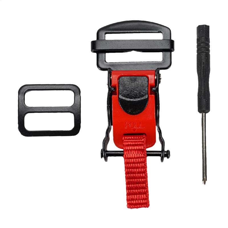 Double D Buckle Motorcycle Helmets Quick Release Buckle Safe Quick Release Clip Strap Helmet Lock Socket For Motorcycle Helmets