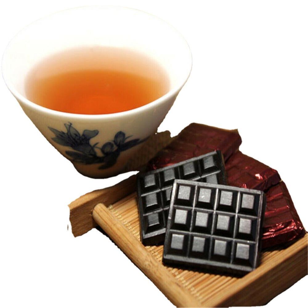 Yunnan Pu-Erh Ripe Black Tea Resin 5 Pcs, Natural Herbal Energy Tea for Men Women