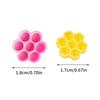 100Pcs Honeycomb Plum Blossom Shaped Grafting Eyelash Delay Cup Eyelashes Glue Holder Eyelash Extension Makeup Supplies
