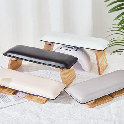 Nail Hand Holder Foldable Widely Used Elastic Folding Nail Solon Manicure Arm Rest Pad for Home