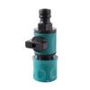 16mm Gartenschlauchleitung Inline Wasserhahn Absperrventil Fitting Bewässerung Landwirtschaft Bewässerung Schnellkupplung mit Ventil 1 Stück
