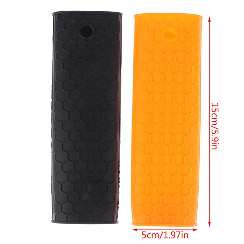 Silicone Pot Pan Handle Holder Sleeve Cover Grip  Sleeve Kitchen Utensil