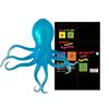 2026 Squishies Nee Doh Jellyfish Squish Toy Fidget Toy, Water Sensory Soft Jelly Squeeze Stress Relief Fidget Toy