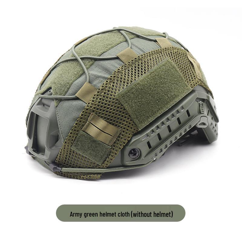 FAST Taktischer Helm Tarnabdeckung MK2: Schnellverschluss, Elastisches Seil, Mehrfarbig Anpassbar
