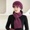Elderly Hat Women's Autumn and Winter Thickened Warm Wool Hat Cold Knitted Cap
