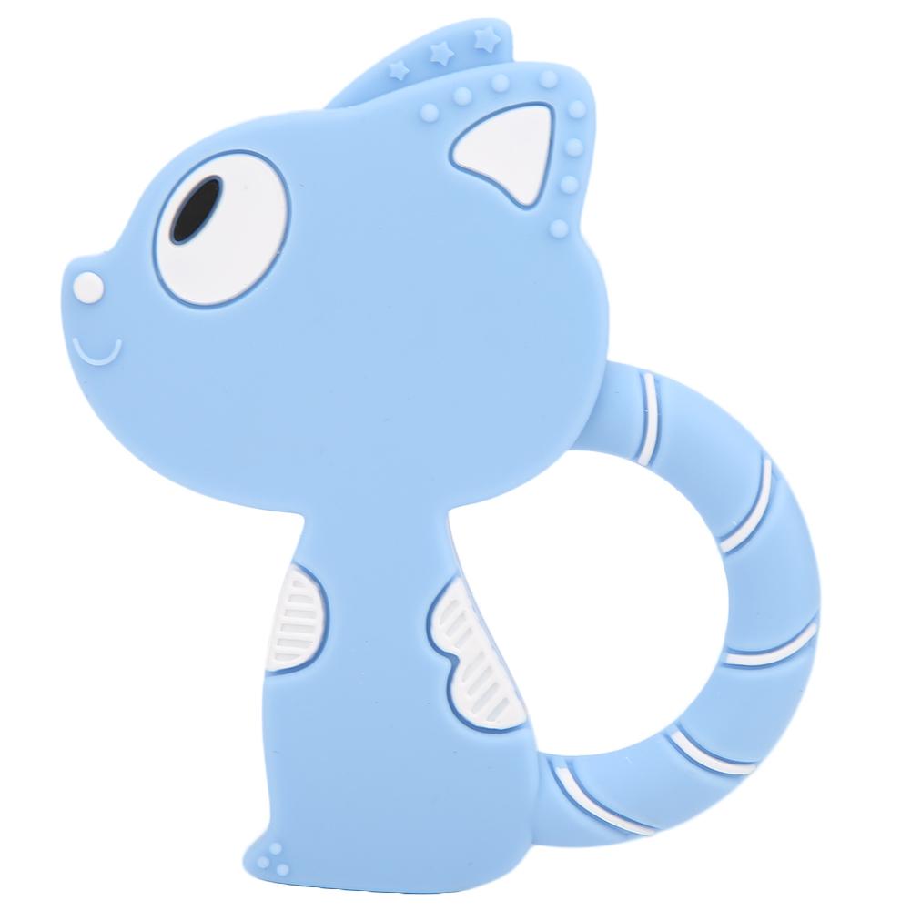Baby Teething Toys Cute Cartoon Animal Shape Silicone Teether for Baby Kid Children