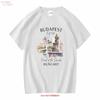 Budapest T Shirt Hungary Trip Vacation Souvenir Clothes Vintage Casual Homme Versatile Slightly Vintage