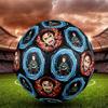 1pc Demon Slayer Kimetsu No Yaiba Soccer Ball Size 5 Indoor Soccer Ball Fashion Colorful Backyard Game - Great For Sports Fans Gift HE29