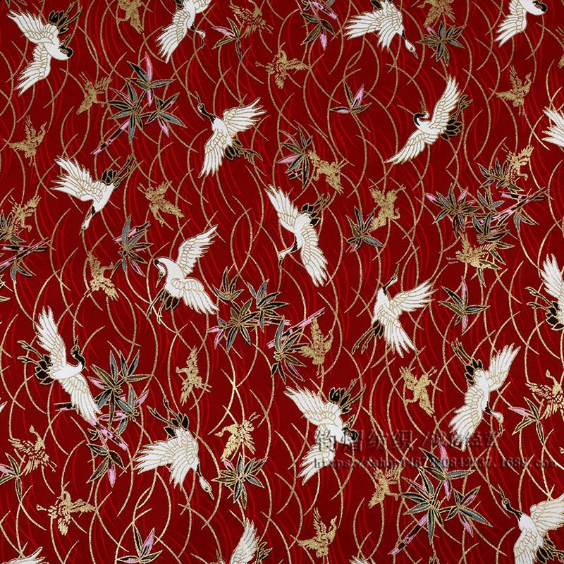 

Японская хлопковая ткань с изображением цветущей вишни для подарочной коробки ручной работы и кимоно