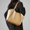 Foreign Trade Large Bag for Women 2025 New Tote Bag Large Capacity Genuine Leather Women's Bag Retro Commuter Versatile Shoulder Bag