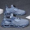 Breathable large mesh men's shoes summer hollow casual sports shoes men's rotating buckle mesh trendy shoes student height increase
