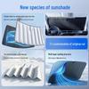 Foldable Car Window Blackout Sunshade - Heat Insulation & Sun Protection Curtain