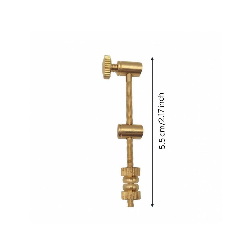 Trumpet Slide Adjustment Rod Threaded Instrument Accessory Knurled