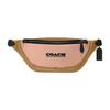 League 41 Zipper Color Block Adjustable Leather Waist Bag Large Men Waist Bag Orange Pink C5343-UAT