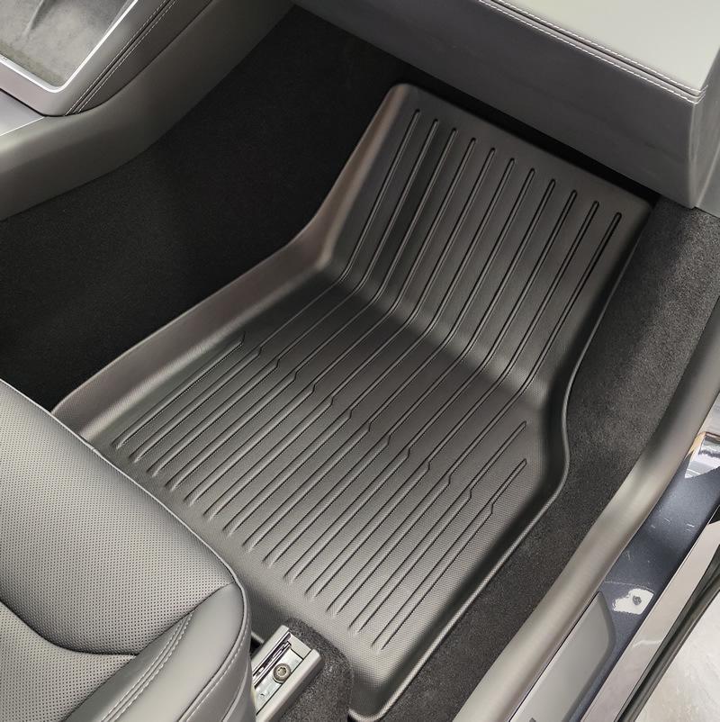 Tesla Model Y 3-Piece Front & Rear Trunk Mat Set (Refresh 25)