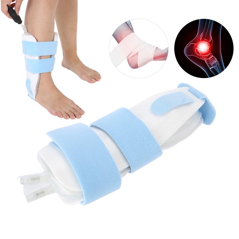 Adjustable Ankle Support Air Brace Inflatable Splint Sprain Stabilizer Guard Strap