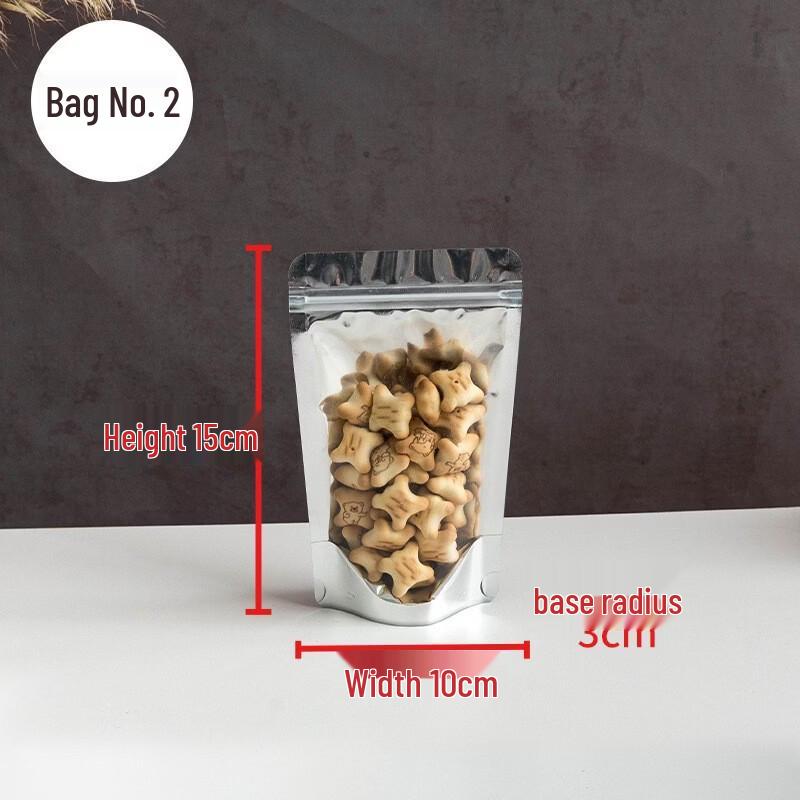 Translucent Aluminized Self-Sealing Bags