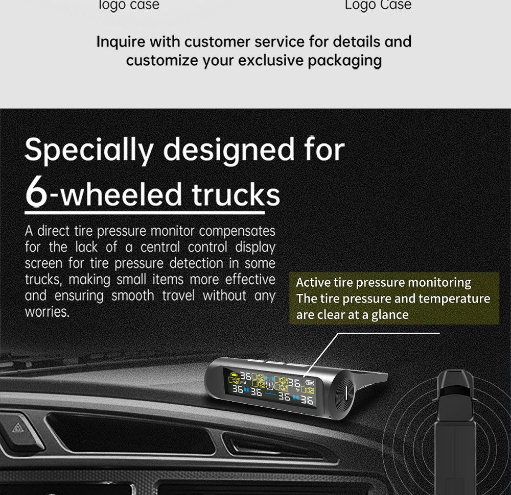 TY01-6 Solar-Reifendruckkontrollsystem (TPMS)