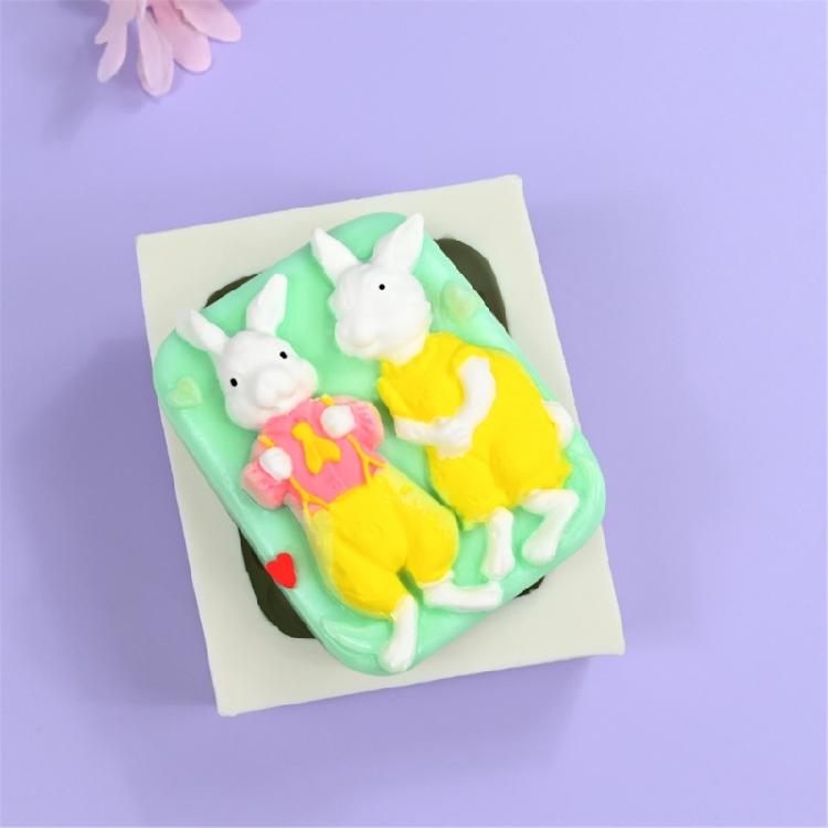 Stampo a Tema Pasquale per Festival di Pasticceria Creativa Accessori in Silicone per Dolci per Feste e Corsi di Pasticceria