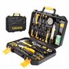 DEKO 100-Piece Home Tool Set, Perfect for Home Improvement, DIY, Furniture Assembly, Home Maintenance, and Repairs, Includes a Convenient Storage Case
