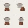 Boys Short Sleeve T Shirt And Shorts Set With Cotton Material For Summer Play