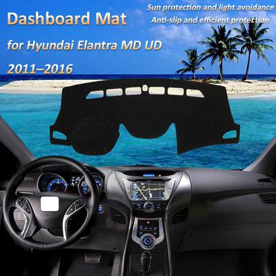 For Hyundai Elantra MD UD Avante I35 MK5 2011 2012 2013 2014 2015 2016 Dashboard Mat Cover Dash Protective Avoid Light Auto Part