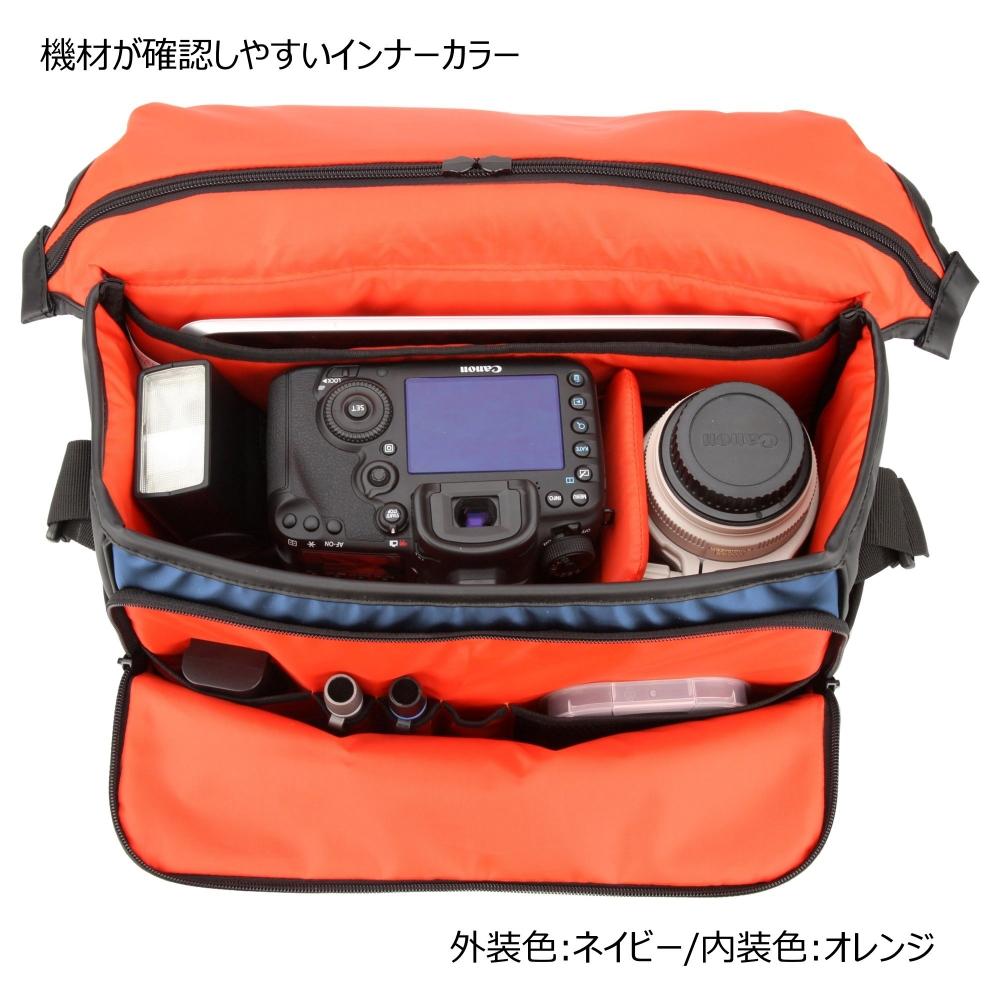 HAKUBA Camera Bag Luft Design Resist Shoulder Bag L 10.1L Water ResistantStain Resistant Navy SLD-RS-SBLNV