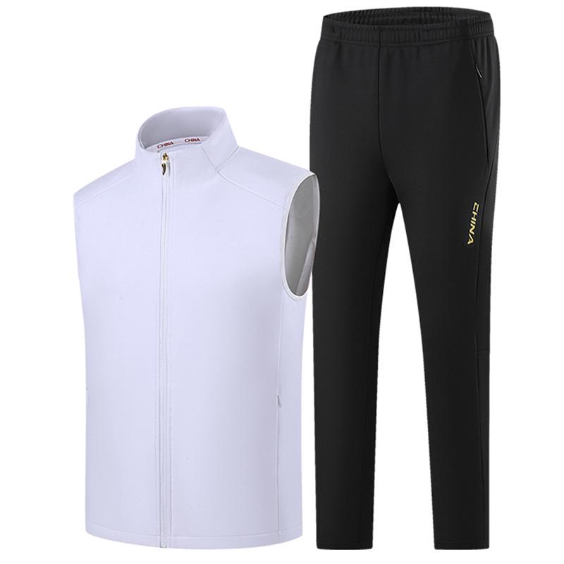 Unisex Sports Team Vest Set for Students & Athletes - Track, Field, and Outdoor Activities