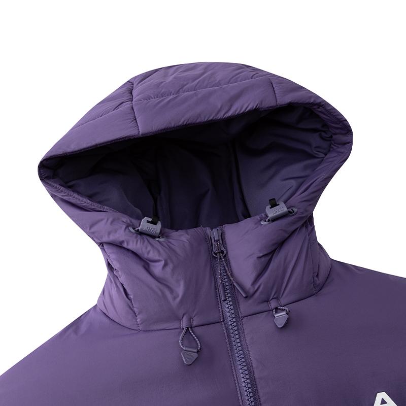 Anta Outdoor Series Volcanic Rock Six-Degree Core Sports Travel Campus Fashion Windproof Warm Lightweight Thickened Goose Down Jacket 962546901-4