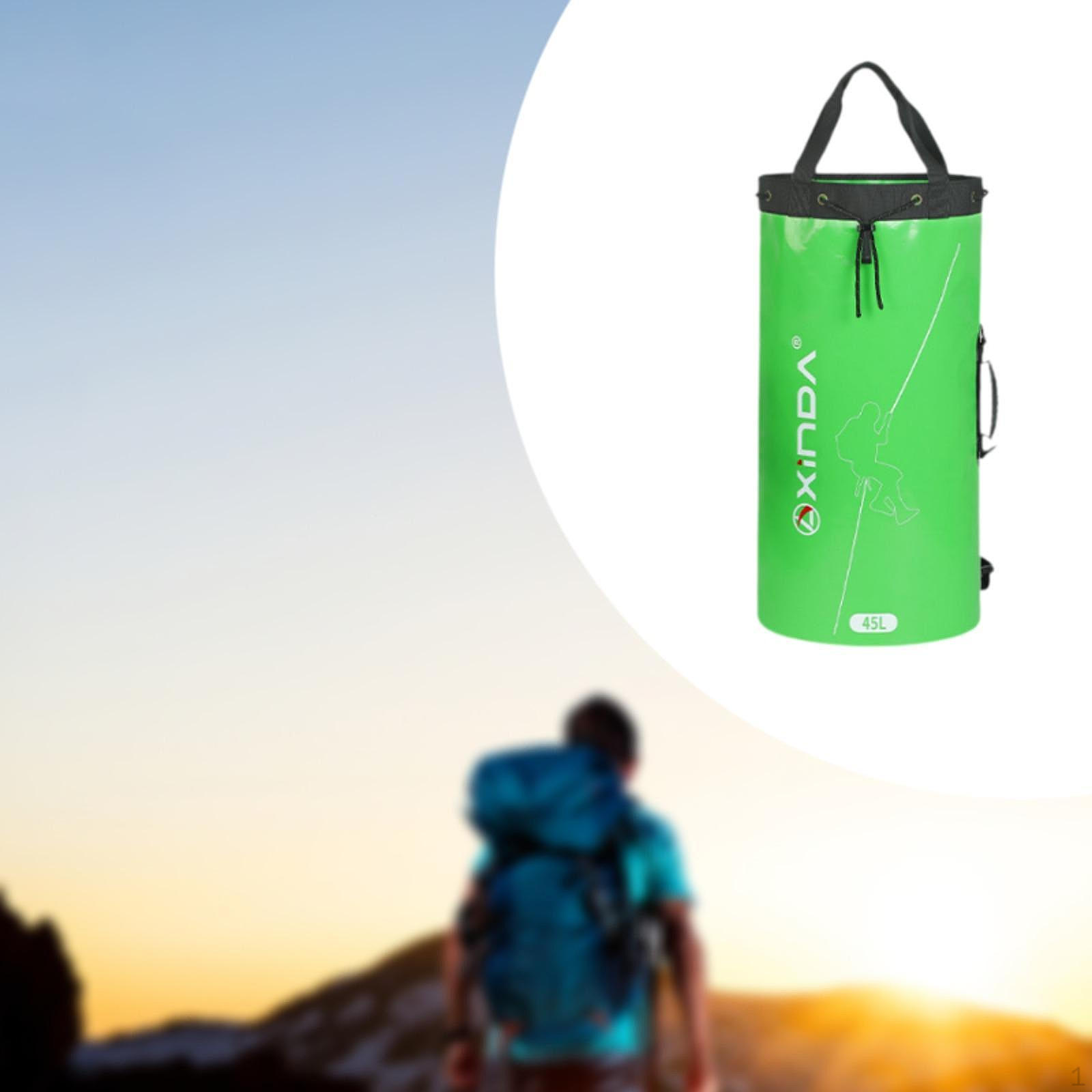 

Мотузкова сумка для зберігання, сумка на шнурках, органайзер для спорядження, скелелазіння, міцний рюкзак для 25cmx35cmx66cm