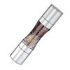 Two-in-one Pepper Grinder Stainless Steel Double-head Kitchen Gadgets Sea Salt Spice Manual Two-head Grinder