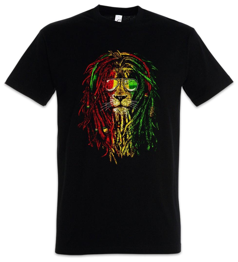 

Zion Lion I Men s T-Shirt Mens Womens Tees Top Haile Jah Selassie Reggae Lion Marley Babylon Ska L