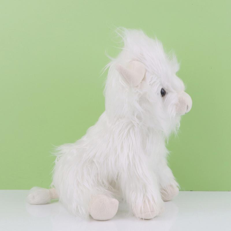 

Simulation Highland Cow Plush Animal Doll Toy Kids Baby Gift Toy Home Room Decor