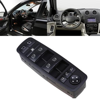 Panneau de commande de vitres électriques maître noir pour voiture A2518300390 Convient pour Mercedes GL 350 CDI RWD 2005-2008